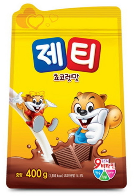 동서 제티 초코 리필 400g, 1개입, 1개
