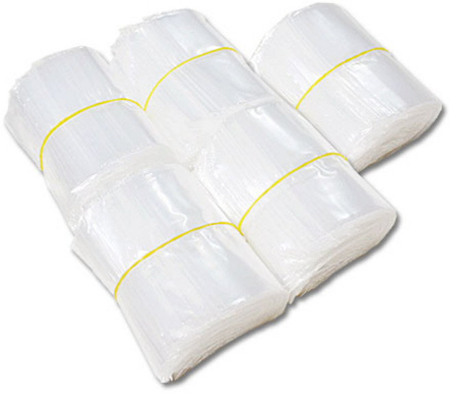 그린비닐 일반 지퍼백, 12 x 17 cm, 100개입, 5개