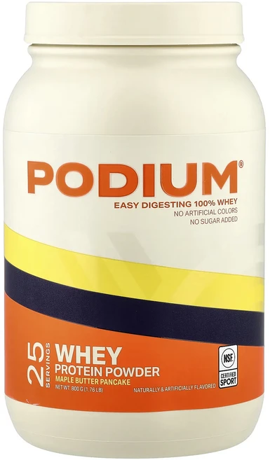 새해 첫좋은선물 Podium Nutrition 유청 단백질 분말 메이플 버터 팬케이크 800g(1.76lb) 제대로 할인합니다, PodiumNutrition유청단백질분말메이플버터팬케이, 800g, 1개 - 쿠팡