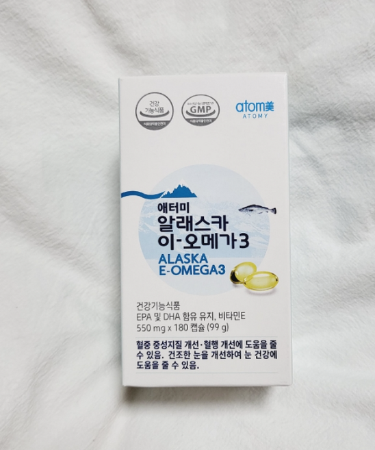 애터미 알래스카 이 오메가3, 180정, 1개