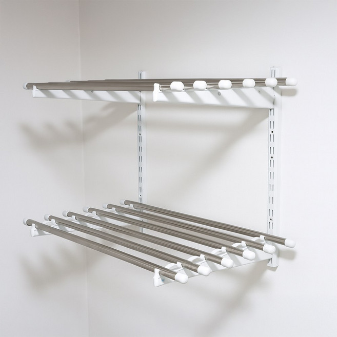 아텍스 다용도 벽선반 봉스테인레스 국내제작, 43cm, 1단, 60cm