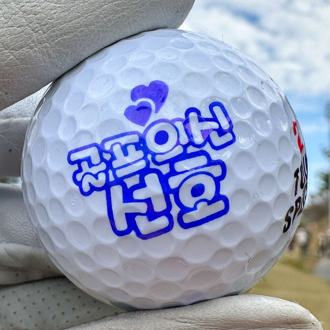 [주문제작] 골프공 스탬프 맞춤제작 네임도장 골프공 도장 큰사이즈 23mm 골프선물 홀인원선물 이글선물 라운딩 선물 골프악세사리, 회색, 청색, 1개