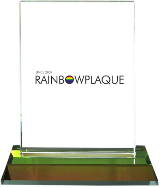 졸업선물 졸업상패 크리스탈 사각상패