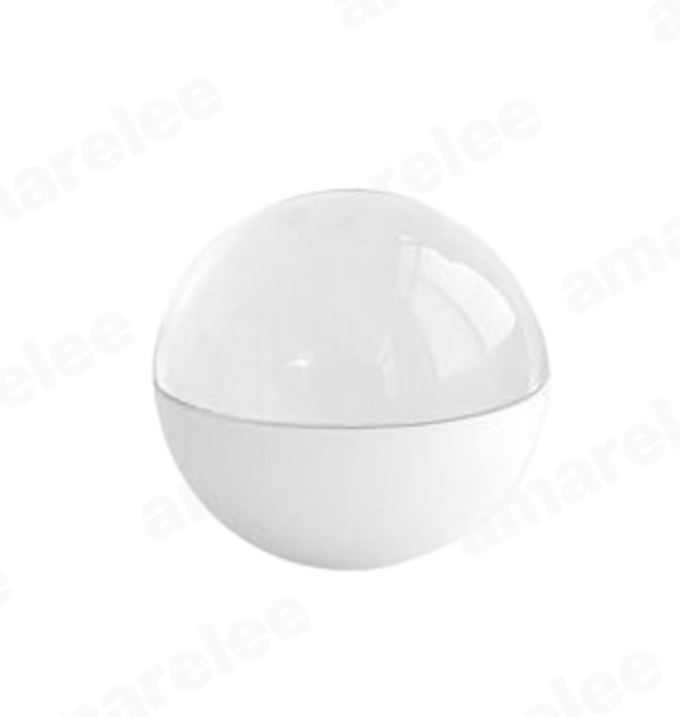 메모데이 구형 소울메모리볼 동영상 메모리볼 수정구슬 추억보관 크리스탈 비디오볼, 1개, 오렌지