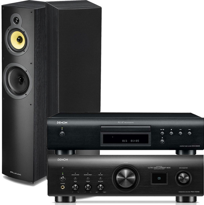 데논 PMA1700NE+DCD600NE+Crystal-4.3 하이파이패키지, 단품, 단품