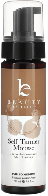 뷰티 바이 어스 셀프 태너 무스 밝은 피부톤~중간 피부톤용 222ml (7.5 fl oz) BBA-95025, 1 - 쿠팡