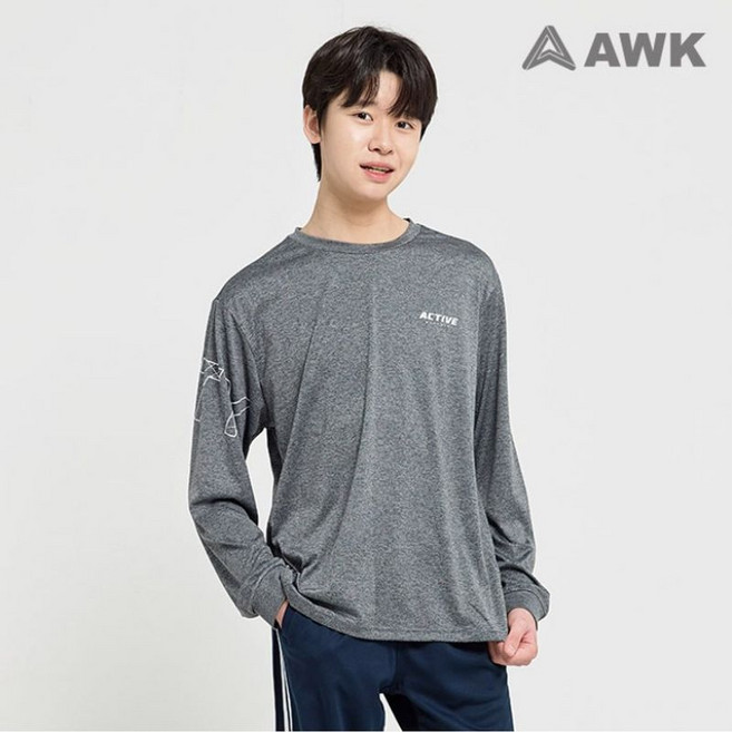 에어워크 주니어 주니어 스포츠 그래픽 카치온 싱글 티셔츠