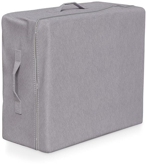 트라이폴딩 메모리 폼 매트리스용 밀리어드 케이스 6인치 침대 75인치 x 31인치 매트리스 미포함, Single, 4 Inch