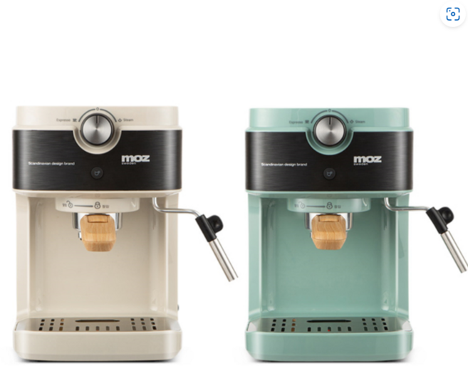 모즈스웨덴 모즈 에스프레소 가정용 커피머신, DMC-1400(아이보리)