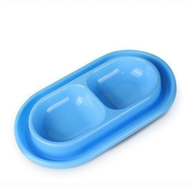 고양이 겨울집 난방 비닐 하우스 길고양이 텐트 길냥이 실외 급식소 겨울나기, 밥그릇-중형