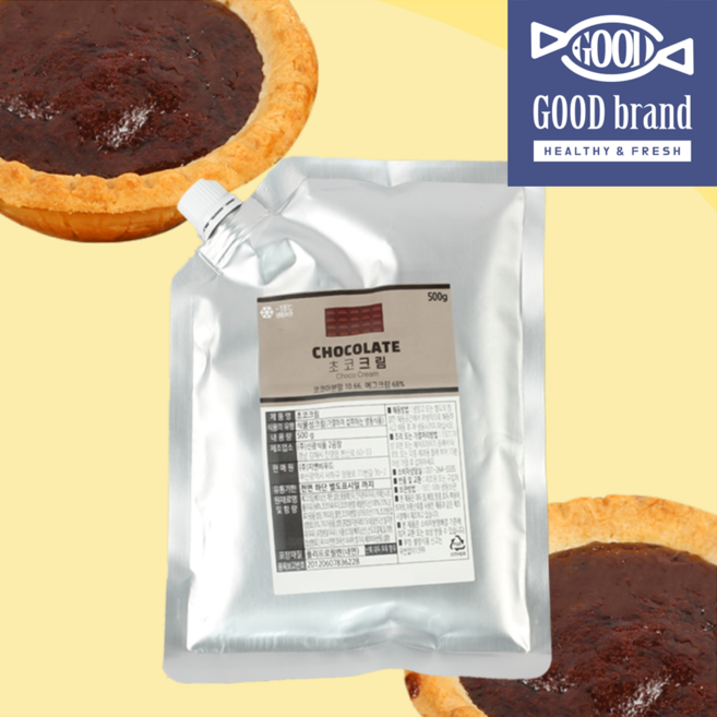 초코필링 초코크림 타르트 크림 500g, 1개