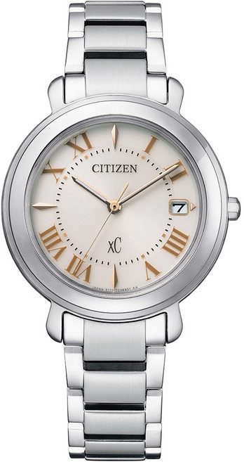 CITIZEN XC 羅馬數字 日期顯示 女錶