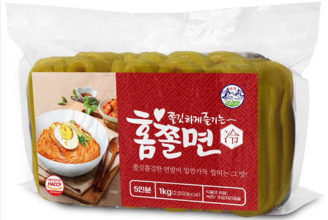송학식품 홈쫄면1kg x 10개 (박스), 1kg, 20개