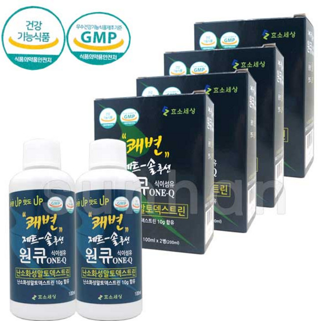 제트솔루션 원큐/제트솔/장청소/쾌변/건강기능식품 [2024년3월27일까지], 4개, 200ml