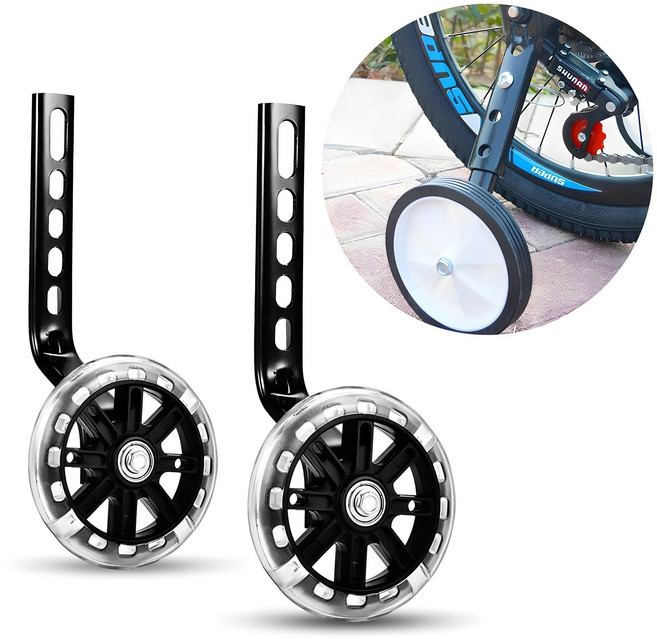 자전거 보조 바퀴 성인용 기어용 어린이 12인치 24인치 길이조절, 01.자전거 보조바퀴 TW-10, 1개