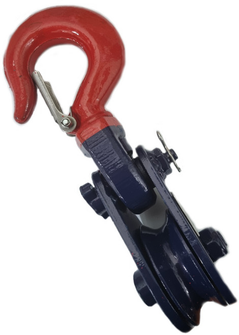 산업용 도르레 챔피언블럭 3인치 챔피온블럭 산업용 고하중용 안전하중2톤 베어링, 3", 1개