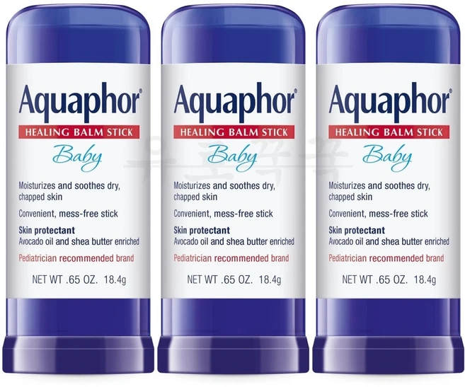 Aquaphor 유아용 힐링 밤 스틱 무향 18.4g(0.65oz) 2팩, 3개, 18.4g - 쿠팡
