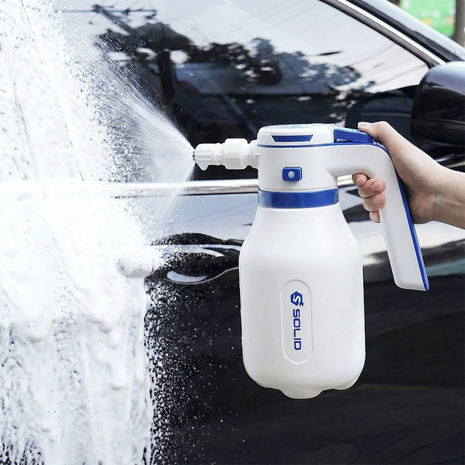 솔리드 전동 분무기 SOL-EP15, 1개, 흰색