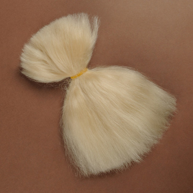 돌모아 구체관절인형 천연 모헤어 라이트 블론드 금발 가발 원사 Dollmore Mohair (M9:L.Blonde), 본품, 1개