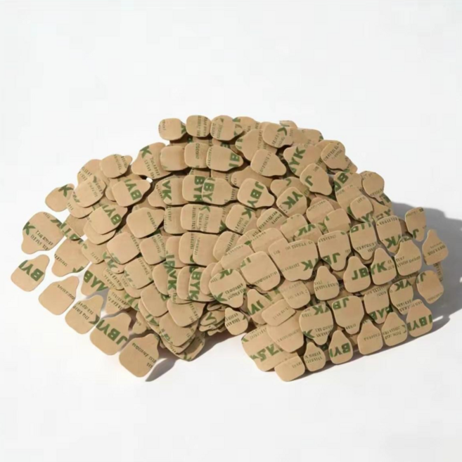 미스트리네일 초강력 실리콘 젤타입 네일팁 양면테이프 스티커, 25개, 양면테이프-소형