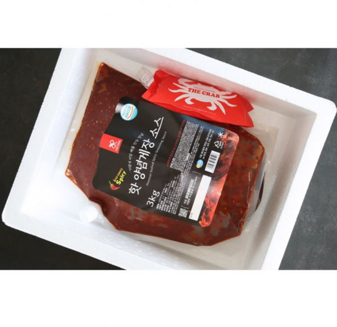 더꽃게 DIY 매운 핫 양념게장 소스 3kg
