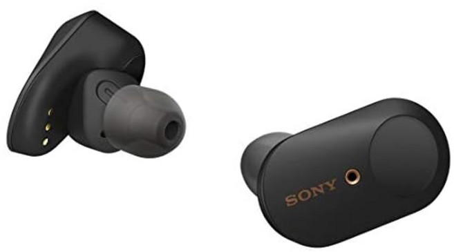 SONY 소니 WF-1000XM3 무선 노이즈 캔슬링 이어폰 블랙, 블랙 (블랙 19-3911 tcx)_Single Ite