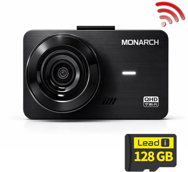 모나치 프리미엄 QHD 2채널 와이파이 스마트폰 연동 지원 차량용 블랙박스 리드아이 Q9 2년보증, 8종, 128GB