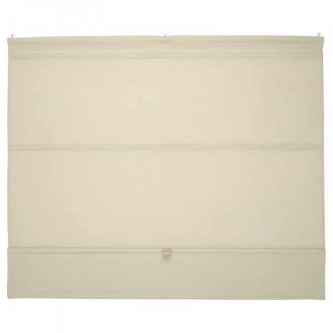 이케아 RINGBLOMMA 링블롬마 로만블라인드 120x160cm 커튼 사생활보호 자연광 길이조절, 베이지_405.835.3