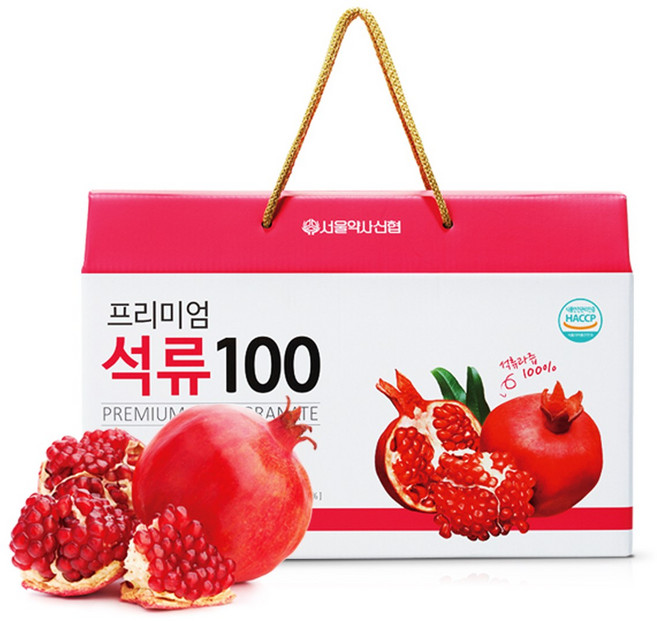 서울약사신협 프리미엄 석류 80ml 30포 1개, 2.4L