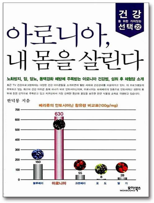 모아북스 아로니아 내 몸을 살린다