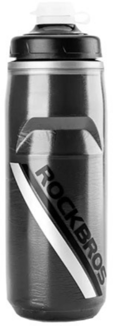 락브로스 스포츠 보냉 물통 3521002, 블랙로고, 620ml, 1개