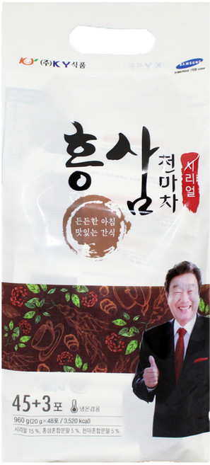 KY식품 시리얼 홍삼천마차 48포, 20g, 48개입, 1개