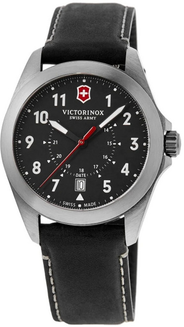[Victorinox Swiss Army] 빅토리녹스 스위스 아미 헤리티지 쿼츠 블랙 다이얼 남성 시계 241963