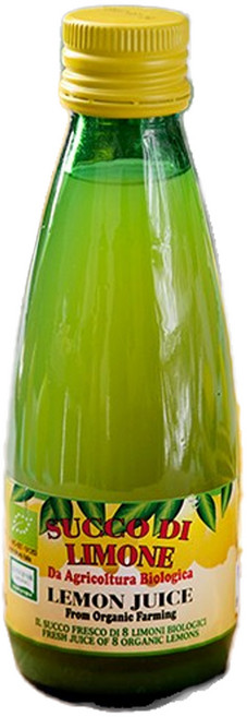 SUCCO DI LIMONE 유로푸드 유기농 레몬쥬스 250ml, 1개