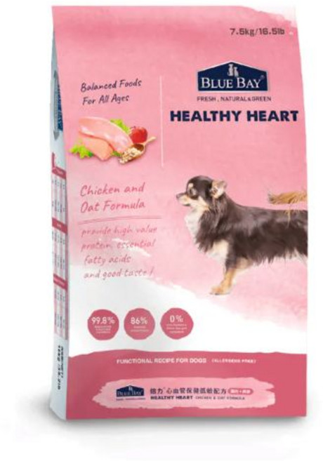 【臭貓動物園】倍力Bluebay｜S30低敏犬糧, 7.5kg, 1袋, HEALTHYHEART