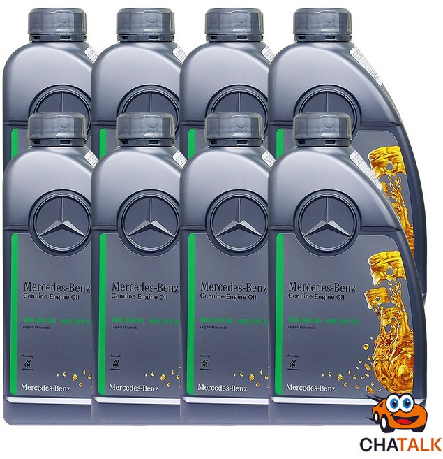 [Mercedes-Benz]벤츠_순정 엔진오일 5W-30 MB 229.52, 8개, 1L