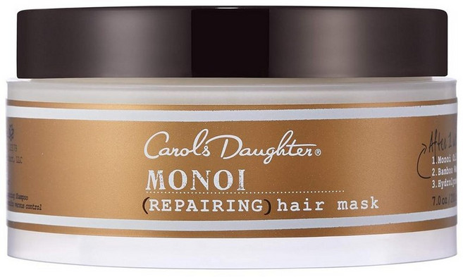 Carol's Daughter 캐롤스 도터 모노이 디플리 리페어링 헤어 마스크, 1개, 198g