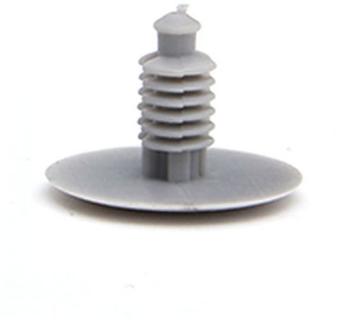 자동차핀 도어핀 속핀 방음핀 고정핀 우찌핀 스탭핀 52종, 10개, 회색