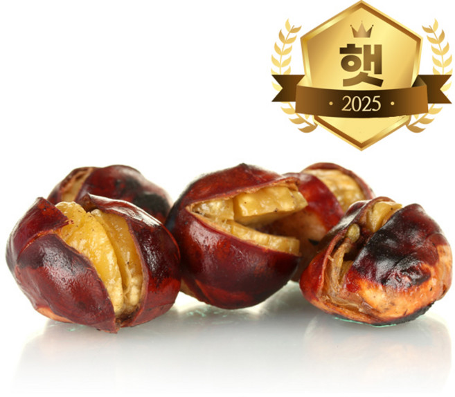 25년 수확 햇 칼집 약단밤, 1kg, 1개