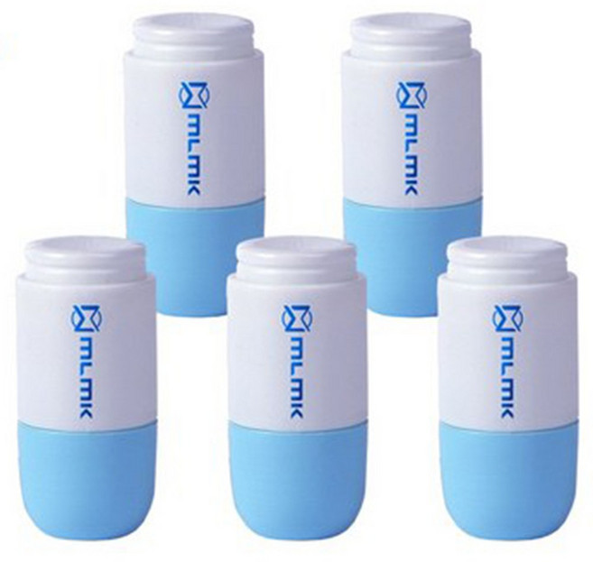 꾸잉샵 송장지우개 리필액, 혼합색상, 5개