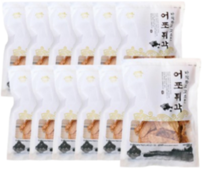 동일식품 어포튀각 90g, 12개