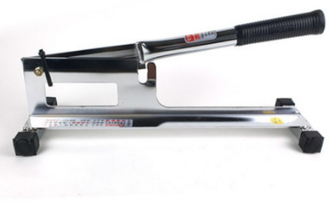 국산 덕진 크롬도금 약작두 (소) 약초 고급 약재 싹쓸이작두 여물 고기 떡 무쇠, 1개