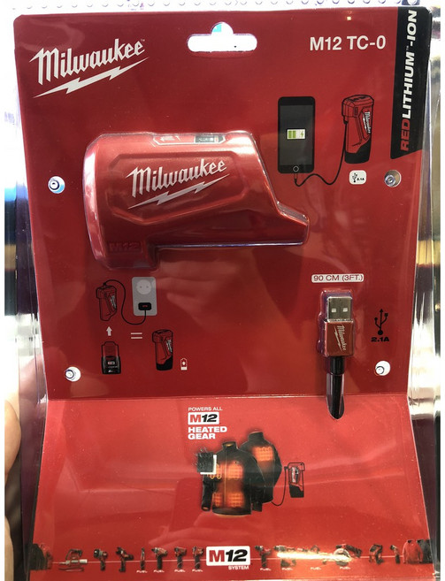 米沃奇 MILWAUKEE 12V M12 TC-0 行動電源