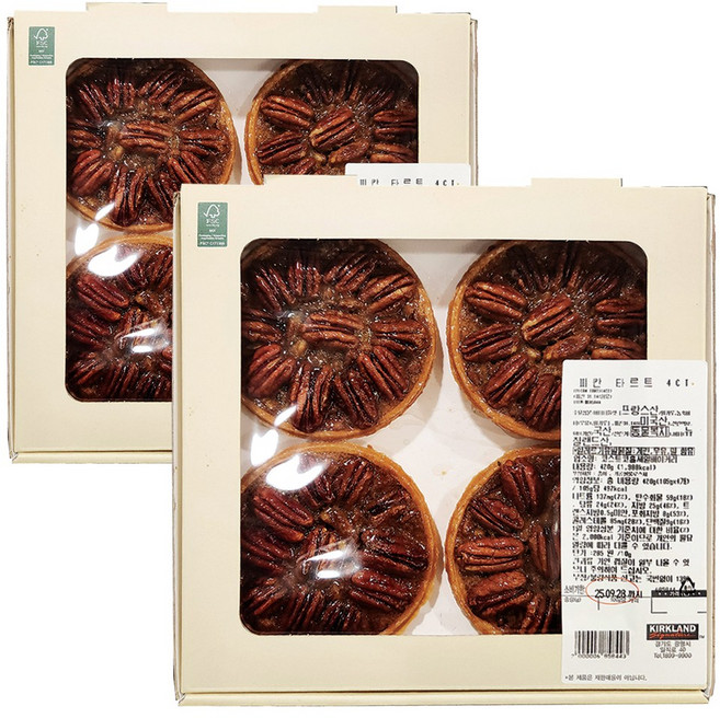 코스트코 피칸 타르트, 2개, 420g