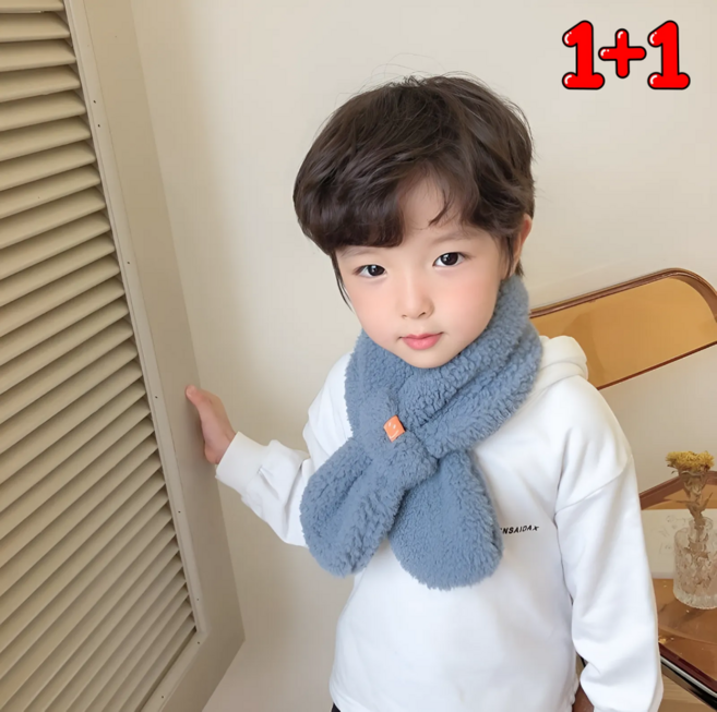 바이알 아동 부드러운 목도리