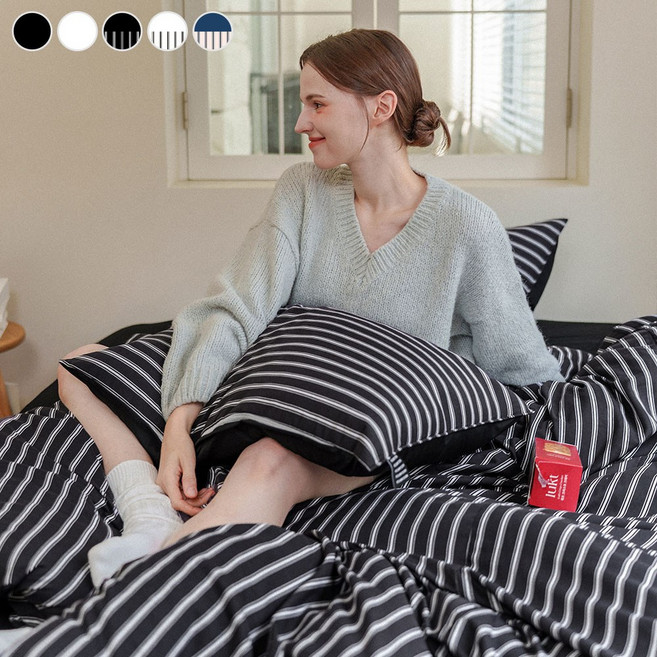 믹스앤매치 웜부스터 그래핀 자가발열 겨울 차렵이불세트 SS/Q 5컬러