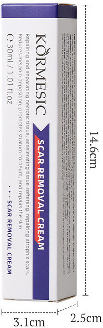 KORMESIC 疤痕霜 護理凝膠, 1個, 售，購買即默認免責聲明且承責任]