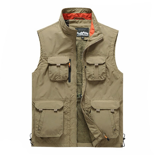차쿠 남성 작업복 조끼 봄 가을 민소매 낚시 등산 빅사이즈 자켓