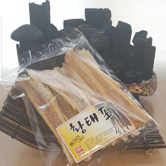 황태살 6마리 껍질 뼈 손질완료 용대리 매봉황태 덕장 직접운영 산지직배송, 1개