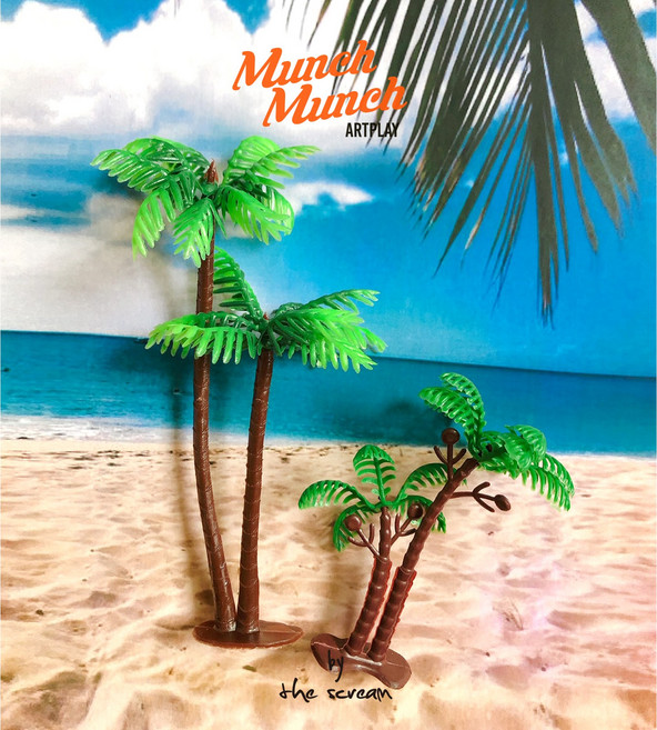 야자수 피규어 / 3style 미니어처 케이크피규어 스몰월드 모형 케이크 만들기 diy, 1.미니야자수x2개, 1개